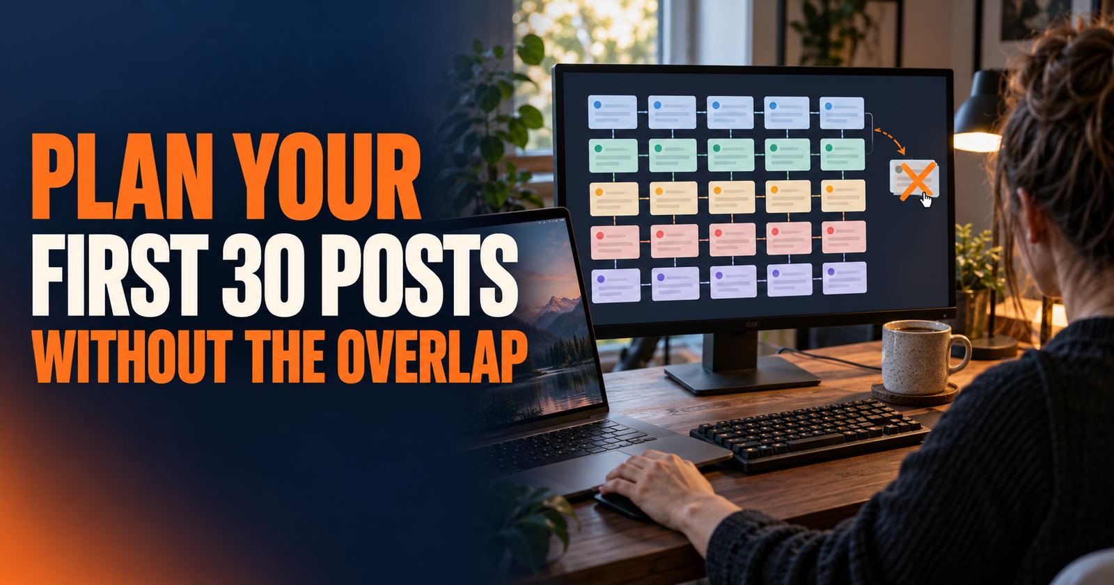 How to Plan Your First 30 Blog Posts Without Overlap
