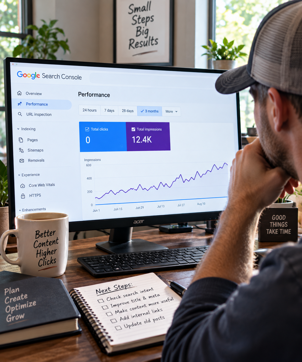 Why Does My Website Have Impressions but No Clicks?
