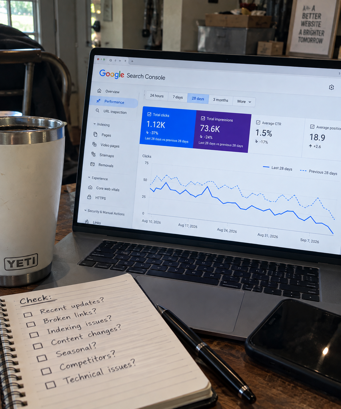 Why Did My Google Search Traffic Drop?